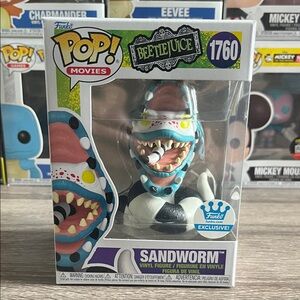 Funko Pop! Beetlejuice Sandworm Exclusive Figure